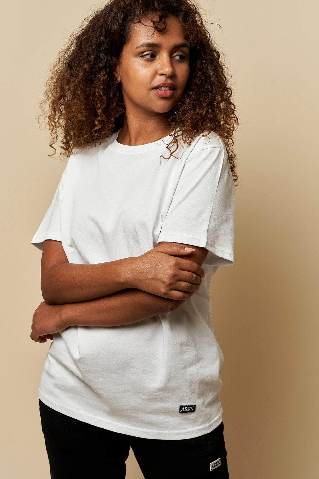 ARKK Apparel ARKK Box Logo Tee | White T-Shirt